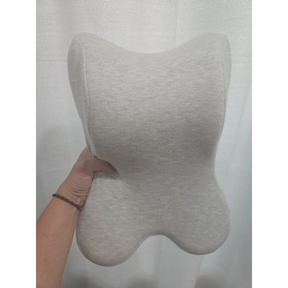 Ergonomic Neck Support Pillow – Gray
